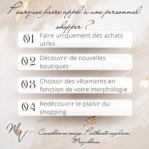 Pourquoi faire appel à une Personnal Shopper
